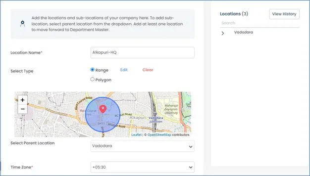 Geotagging in Tempus