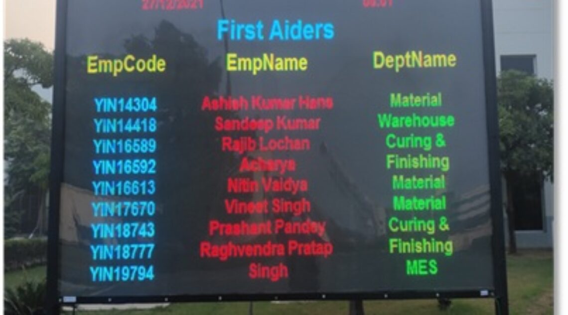 Case Study – ERT Display Board